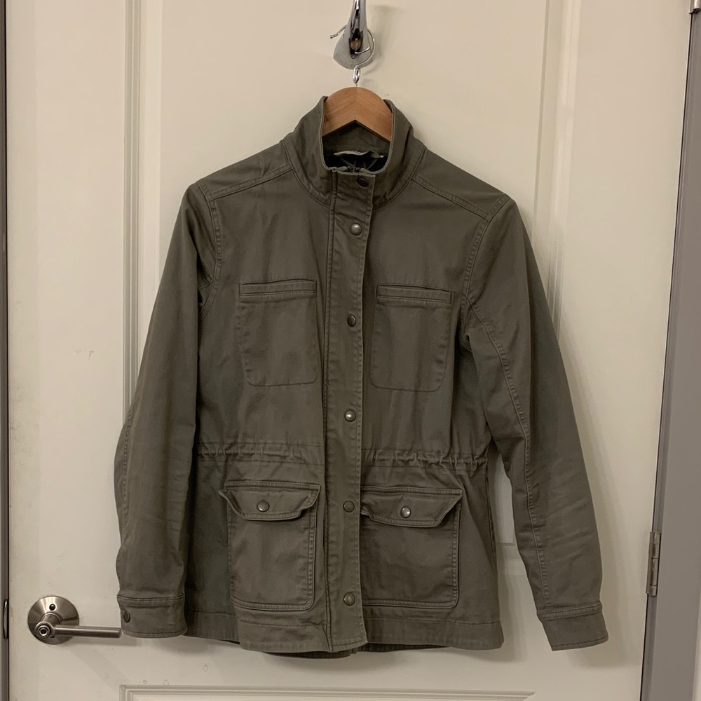 L.L. BeanFlex Utility Jacket Lined / Deep Olive / Small